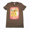 The Giant Peach - Robo Peach Women's Shirt, Chocolate Womens