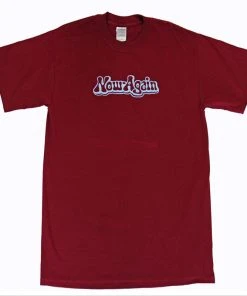 Music Now Again - Logo Shirt, Burgundy