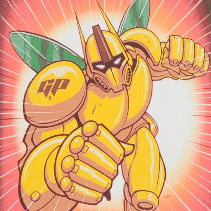 Womens The Giant Peach - Robo Peach Women's Tee, Brown 2 Womens The Giant Peach - Robo Peach Women's Tee, Brown