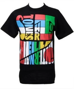 Parra X Stones Throw - Hella International Men's Shirt, Black Music