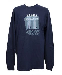 Quannum Music Solesides - Greatest Bumps Long-Sleeve Shirt, Navy