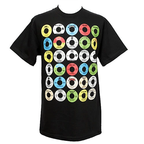 Stones Throw - Yo! 45's Men's Shirt, Black 1 Stones Throw - Yo! 45's Men's Shirt, Black