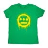 Kids DelHIERO - Splatter Kid's Tee, Kelly Green