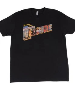 Innovative Leisure - Greetings From IL Arc Men's T-Shirt, Black Mens