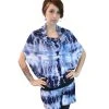 Harajuku Lovers - Tie-Dye Flow Junior's Dress, Hope Blue Womens