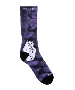 RIPNDIP - Lord Nermal Socks, Lavender Tie Dye