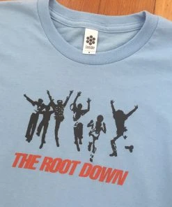 Root Down Women's Shirt, Baby Blue