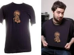 Aesop Rock - Pig Men's Shirt, Navy Music