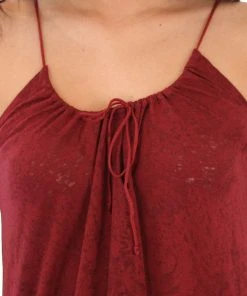 Insight - Call On Me Keyhole Women's Dress, Ron Burgundy Womens