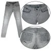 Married To The Mob - The Rockies Women's Jeans, Grey Womens
