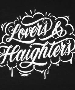 TRUE - Love And Haight Men's Shirt, Black Mens