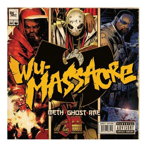 Def Jam Method Man, Ghostface Killah & Raekwon- Wu Massacre, LP Vinyl 1 Def Jam Method Man, Ghostface Killah & Raekwon- Wu Massacre, LP Vinyl