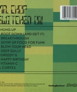 Now Again Music Mr. Chop - Switched On, CD