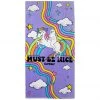 Mens RIPNDIP - My Little Nerm Beach Towel, Lavender