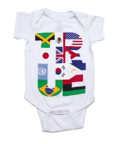 TRUE - Nations Infant One Piece, White