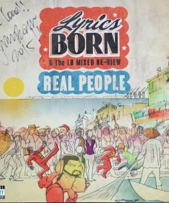 Lyrics Born - Real People Ltd Edition Clear 2XLP Vinyl (Autographed) Music
