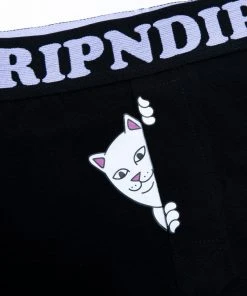 Mens RIPNDIP - Peeking Nermal Boxers, Black