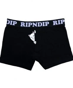 Mens RIPNDIP - Peeking Nermal Boxers, Black