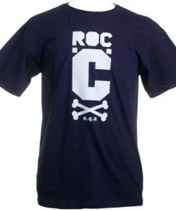 Stones Throw Mens Roc C - Logo Men's Shirt, Navy