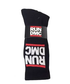 Bravado Run DMC - Logo Men's Socks, Black Mens