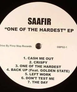Drive By Pimp Slap Records Music Saafir - One Of The Hardest, EP Vinyl