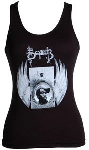 Scarub - Wings Women's Tank Top, Black Womens 1 Scarub - Wings Women's Tank Top, Black Womens