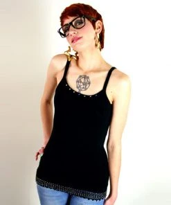 Scolar - Jewel Women's Tank Top, Black Womens