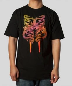 Upper Playground - Saner Skull Men's Shirt, Black