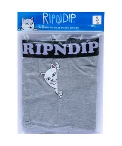 RIPNDIP - Peeking Nermal Boxers, Heather Grey Mens