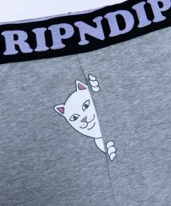 RIPNDIP - Peeking Nermal Boxers, Heather Grey Mens