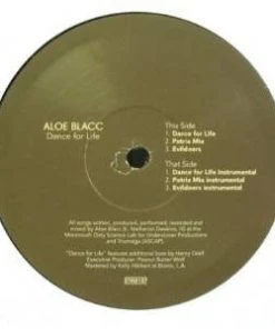 Stones Throw Aloe Blacc - Dance For Life, 12" Vinyl