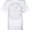 Stones Throw - Outline Logo Shirt, White