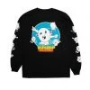 RIPNDIP - Nerm Story Men's L/S Tee, Black Mens