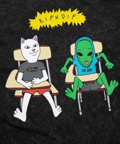 Mens RIPNDIP - Butz Up Men's L/S Tee, Black Mineral Wash 9 Mens RIPNDIP - Butz Up Men's L/S Tee, Black Mineral Wash