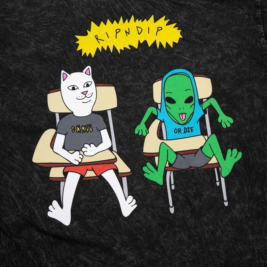 Mens RIPNDIP - Butz Up Men's L/S Tee, Black Mineral Wash 5 Mens RIPNDIP - Butz Up Men's L/S Tee, Black Mineral Wash