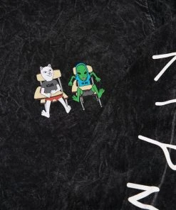 Mens RIPNDIP - Butz Up Men's L/S Tee, Black Mineral Wash 8 Mens RIPNDIP - Butz Up Men's L/S Tee, Black Mineral Wash