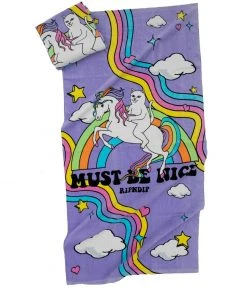 Mens RIPNDIP - My Little Nerm Beach Towel, Lavender