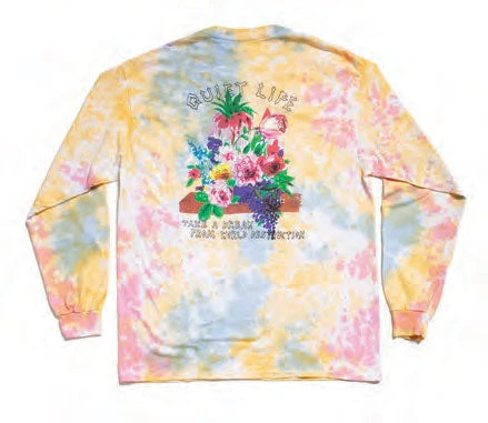 The Quiet Life - Take A Break Men's L/S Tee, Tie Dye Mens 1 The Quiet Life - Take A Break Men's L/S Tee, Tie Dye Mens