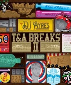 Ammo Records DJ Ayres - T&A Breaks II, LP Vinyl Music