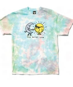 Mens The Quiet Life - Sun & Moon Men's Shirt, Tie Dye