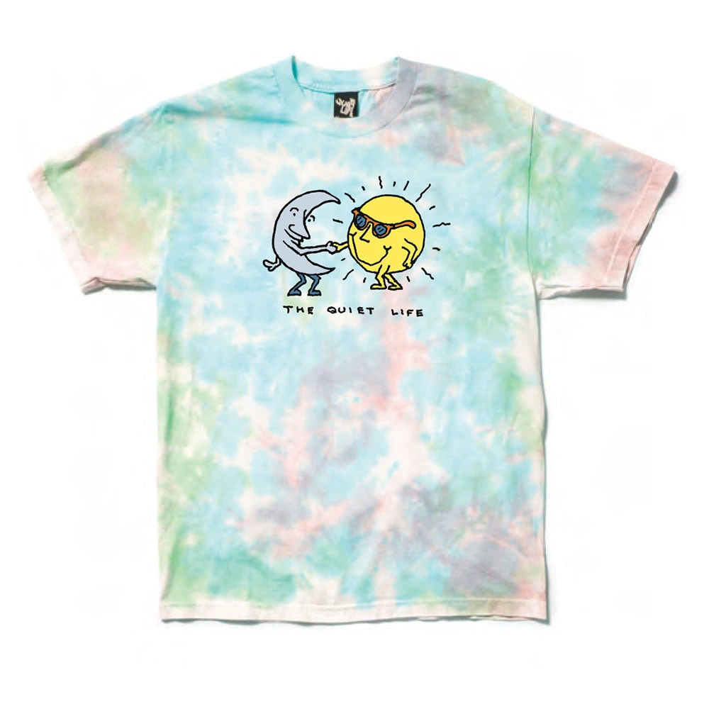 Mens The Quiet Life - Sun & Moon Men's Shirt, Tie Dye 2 Mens The Quiet Life - Sun & Moon Men's Shirt, Tie Dye