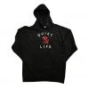 The Quiet Life - Classic Shhh Pullover Men's Hood, Black Mens
