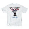 The Quiet Life - Never Give Up On Fun Men's Shirt, White Mens