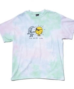 Mens The Quiet Life - Sun & Moon Men's Shirt, Tie Dye