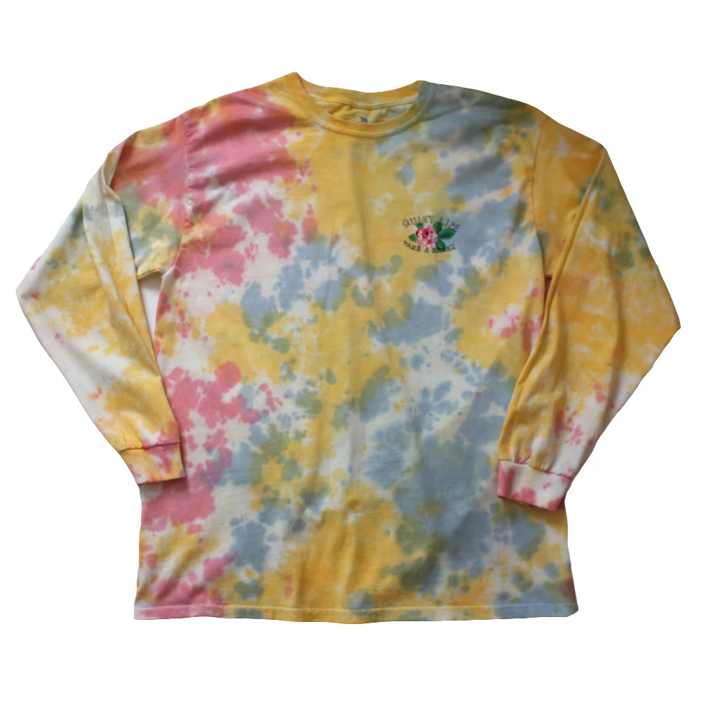 The Quiet Life - Take A Break Men's L/S Tee, Tie Dye Mens 2 The Quiet Life - Take A Break Men's L/S Tee, Tie Dye Mens