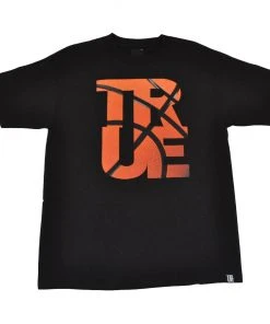 Mens TRUE - Basketball Men's T-Shirt, Black