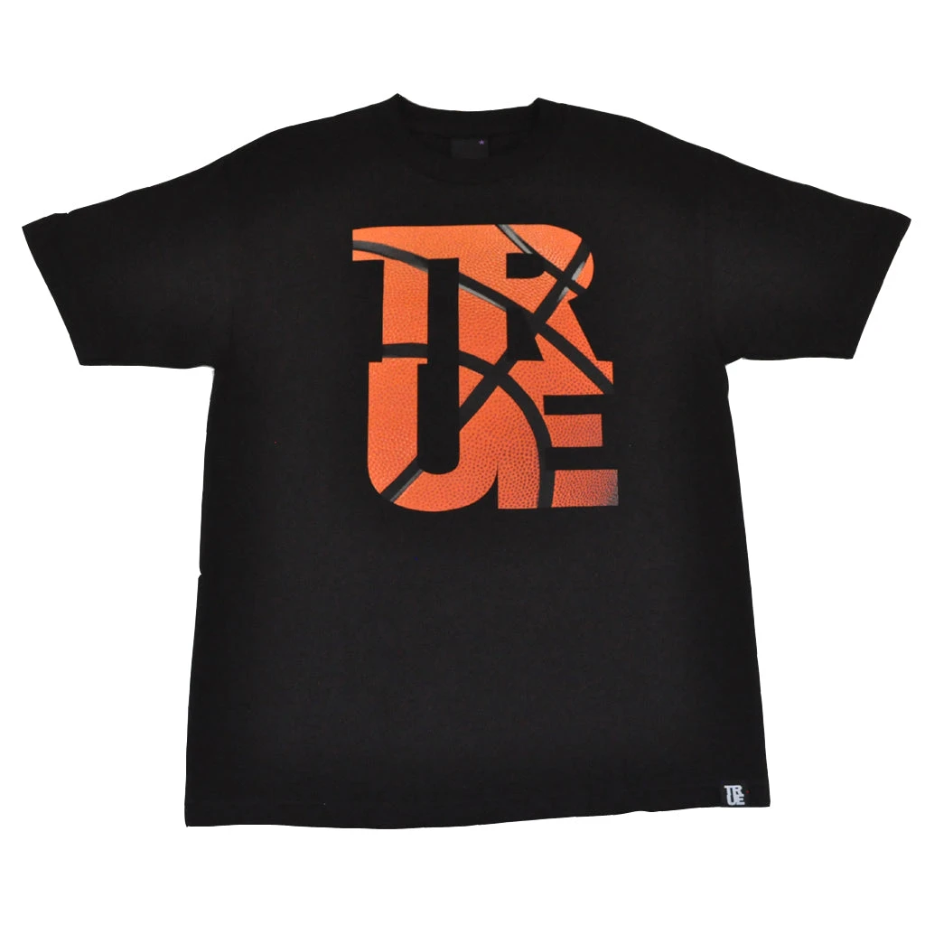Mens TRUE - Basketball Men's T-Shirt, Black 1 Mens TRUE - Basketball Men's T-Shirt, Black