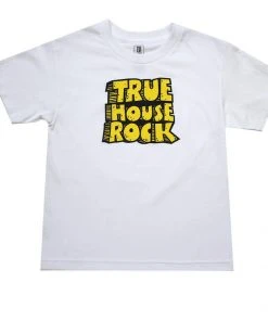 TRUE - True House Rocks Kids Tee, White