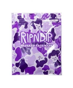 RIPNDIP - Ventilator Face Mask, Purple Camo Mens