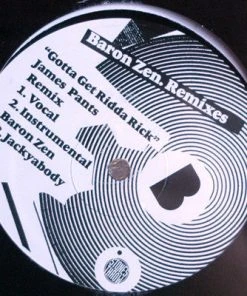 Stones Throw Baron Zen - Remixes, 12" Vinyl